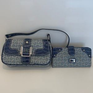 Guess Handbag and matching wallet